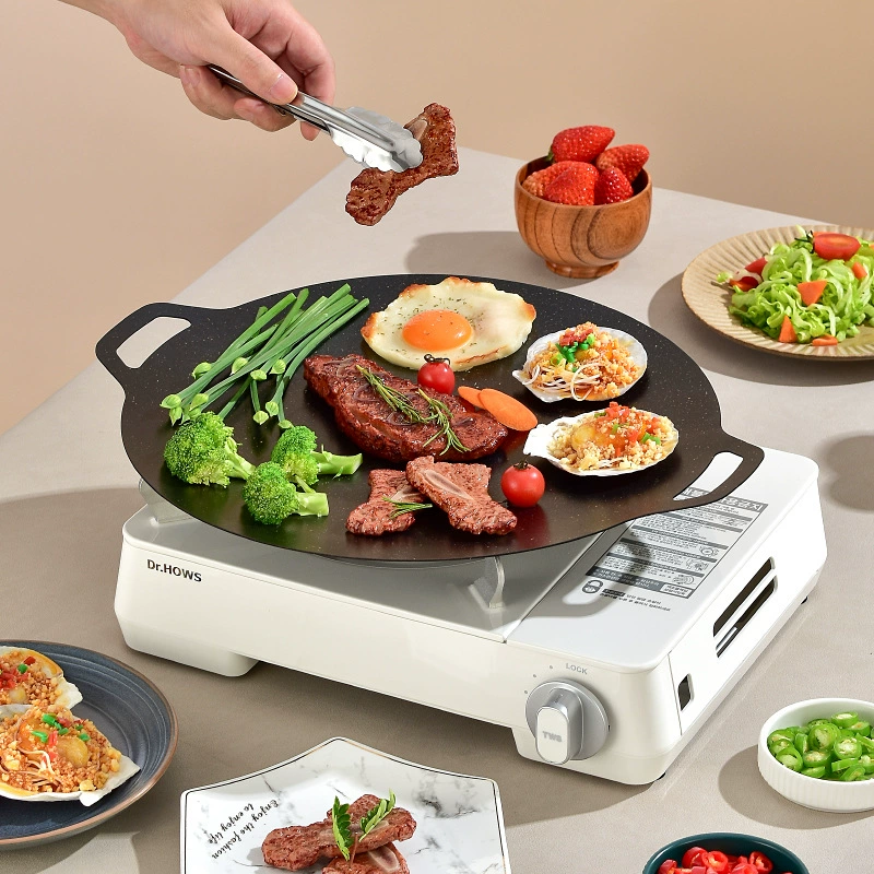 Korean Bbq Grill - BARBEKÜ Pot Çok Kalbur Demir Plaka