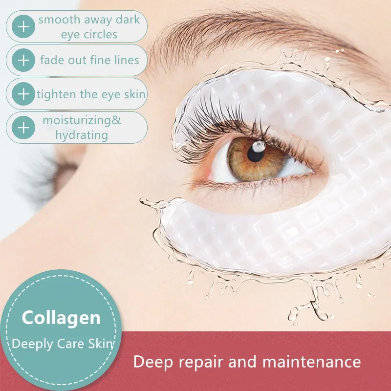 Sheet Mask Collagen - Kırışıklık Giderici Göz Bantları Sıkılaştırıcı Kaldırıcı