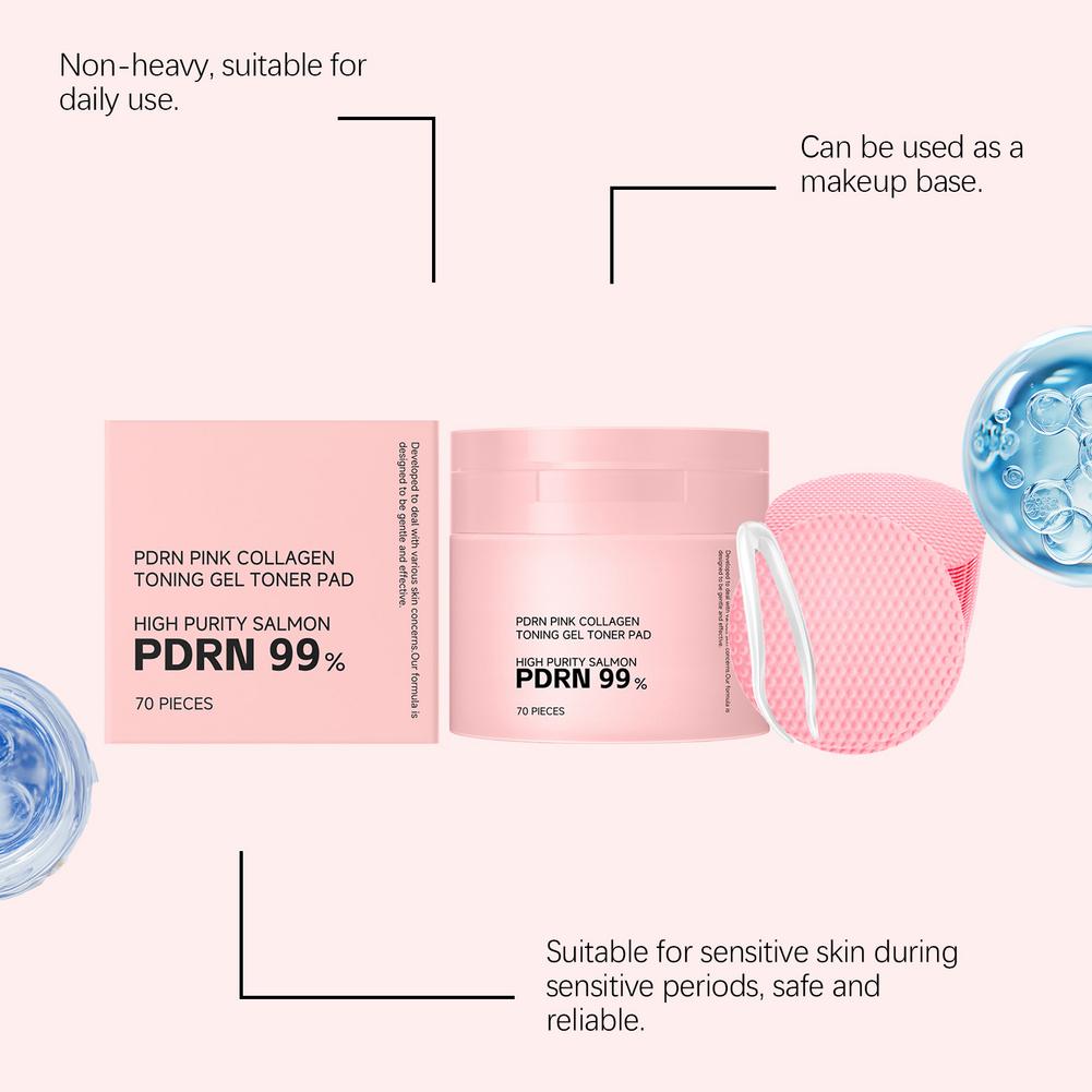 70 adet PDRN Pembe Kolajen Ton - Sheet Mask Collagen incelemesi ve fiyatı