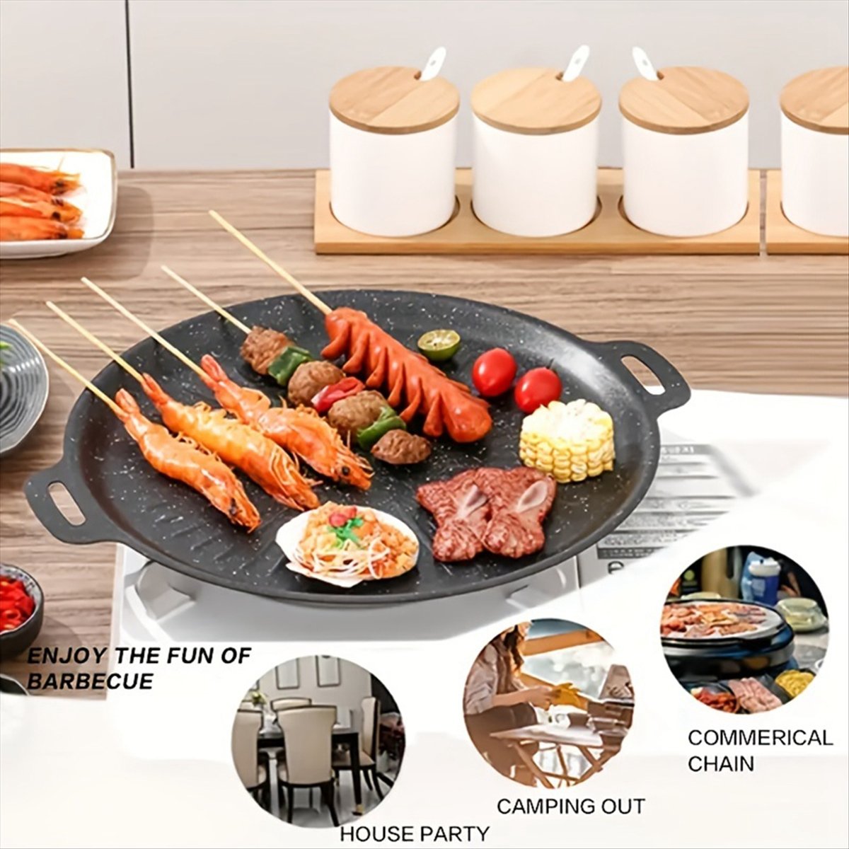 AA14 Dökme Demir Kore Barbekü  - Korean Bbq Grill incelemesi ve fiyatı